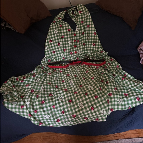 Unique Vintage Halter style dress. New without tags, 4x - Picture 1 of 4